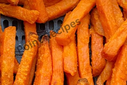 Thumbnail for Air Fryer Frozen Sweet Potato Fries
